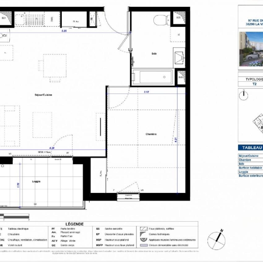  MAZALINE IMMOBILIER : Appartement | LA VERPILLIERE (38290) | 63 m2 | 227 000 € 