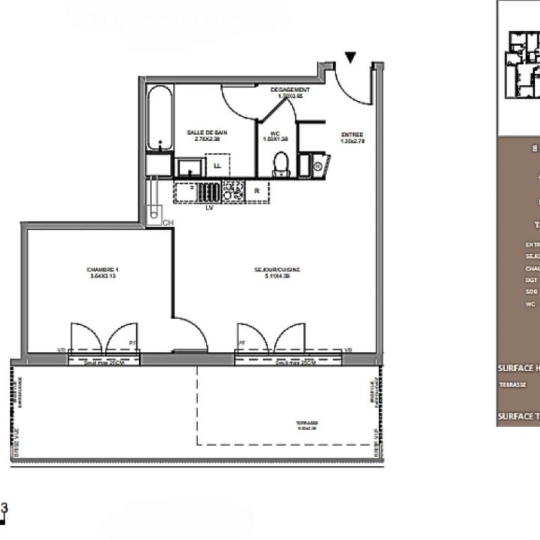  MAZALINE IMMOBILIER : Appartement | VIENNE (38200) | 48 m2 | 219 600 € 